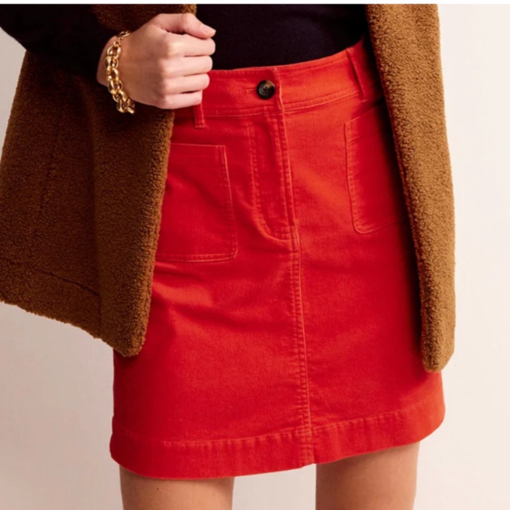 Boden Estella Corduroy Skirt / Size 6